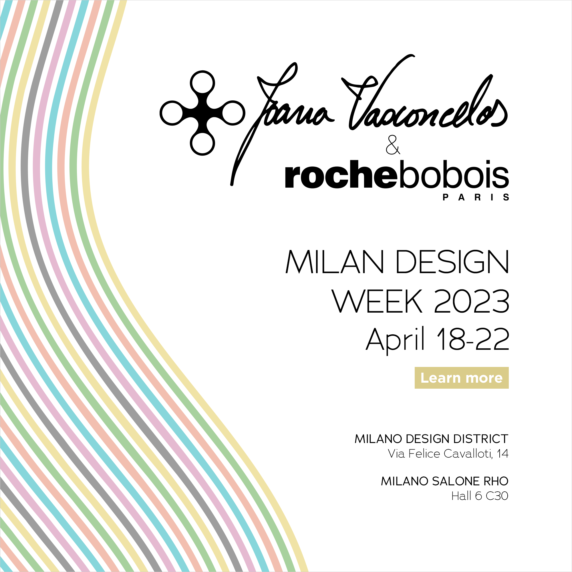 Joana Vasconcelos & Roche Bobois - Milan Design Week 2023 - April 18-22