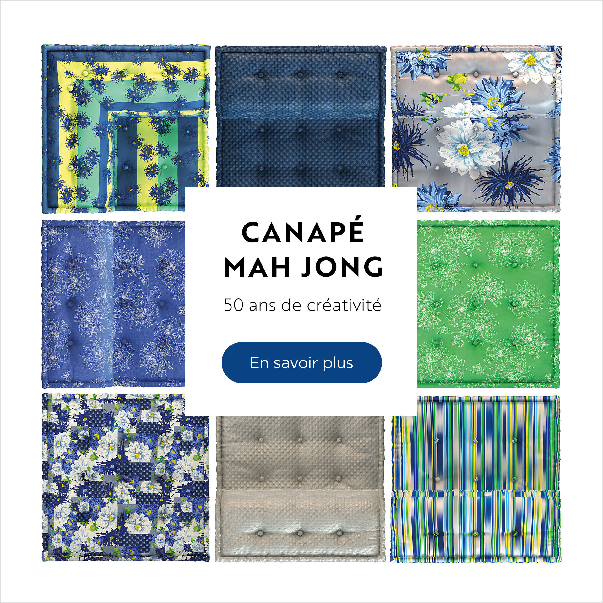 Canapé Mah Jong