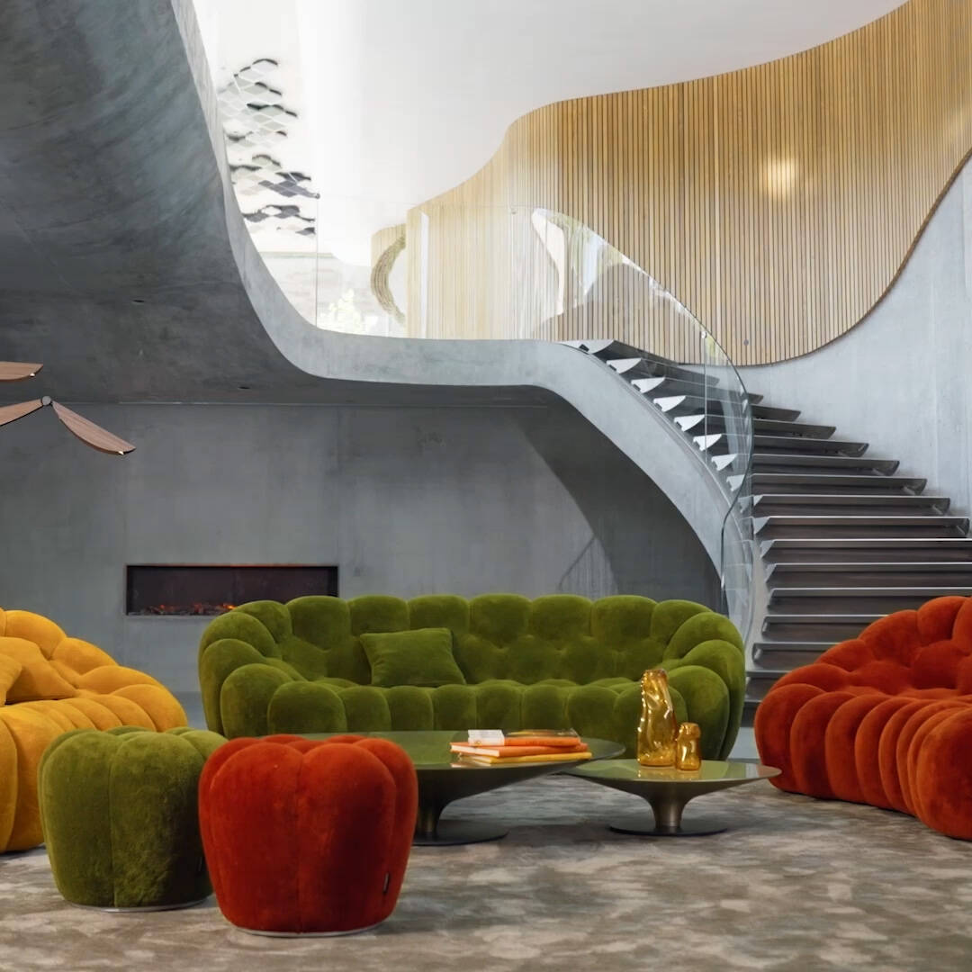 Bubble Curve, design Sacha Lakic