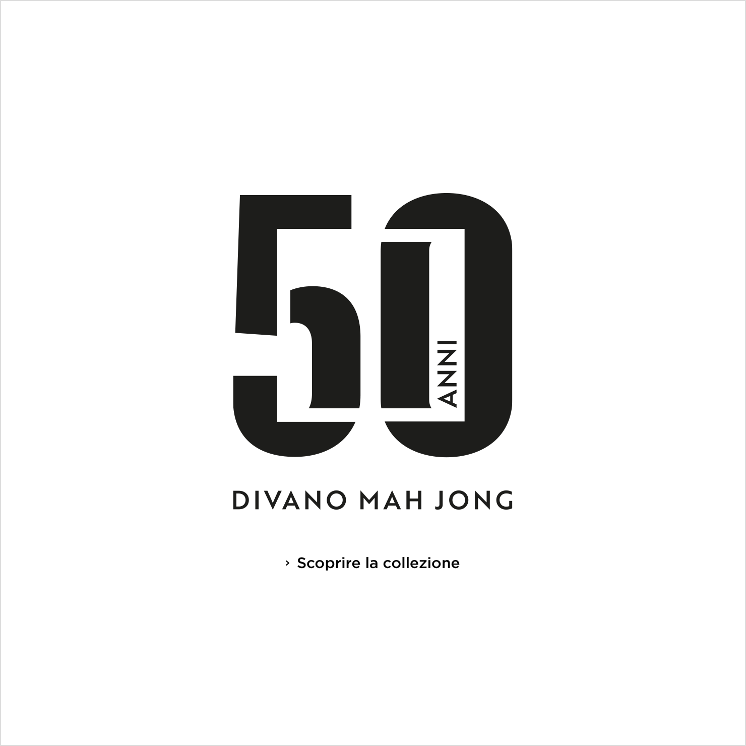50 anni - Divano Mah Jong