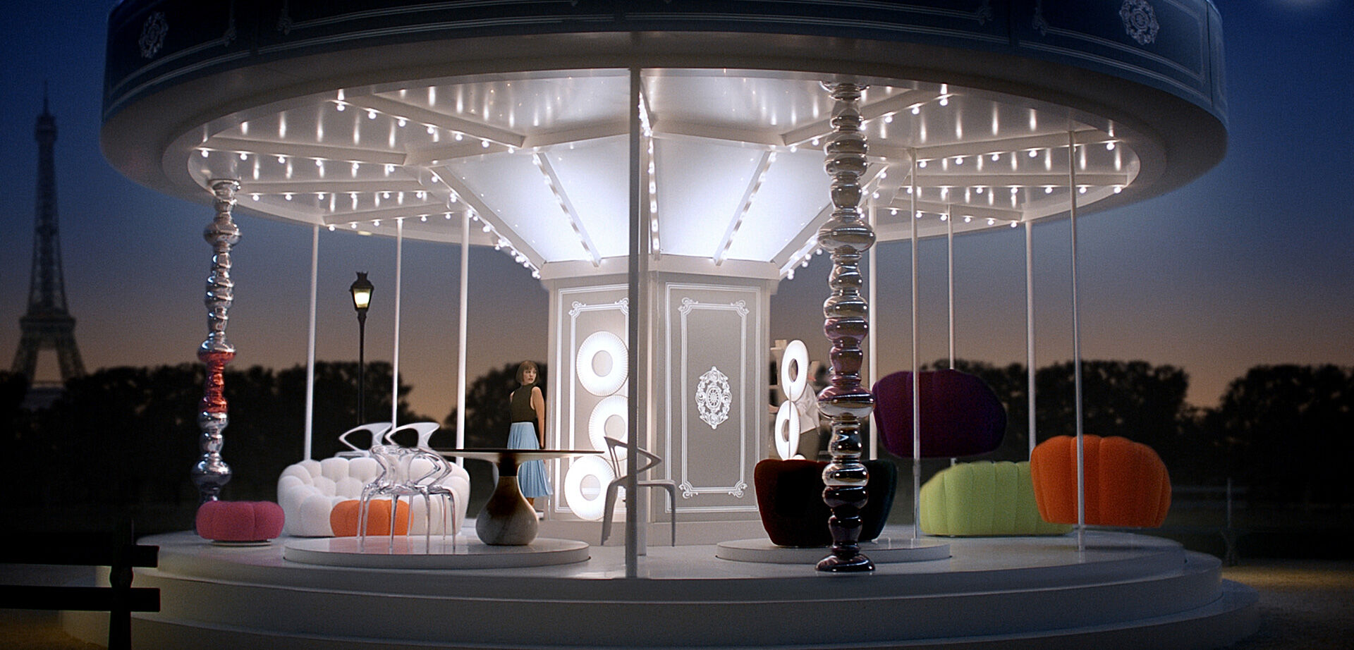 Roche Bobois’ iconic pieces from the advertising film 