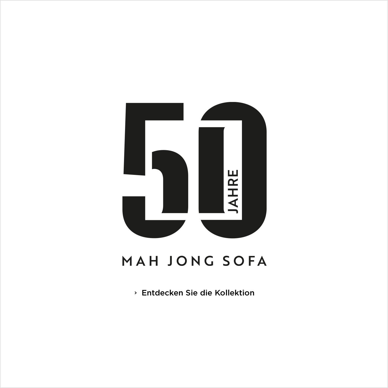 50 Jahre Mah Jong Sofa