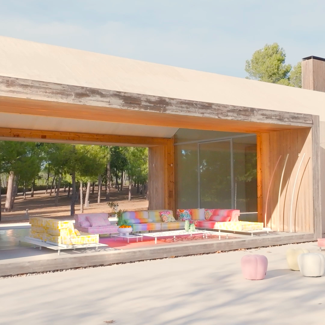 Mah Jong Outdoor, design Hans Hopfer