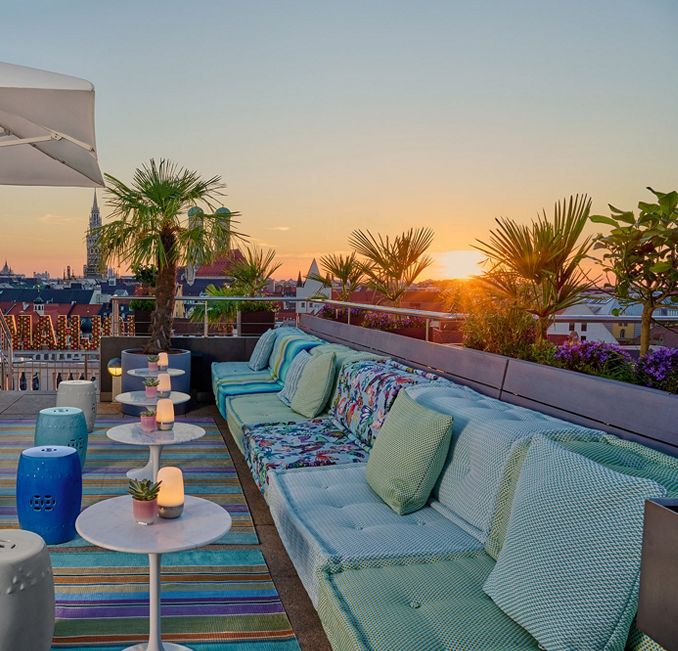 Mah Jong roof garden 