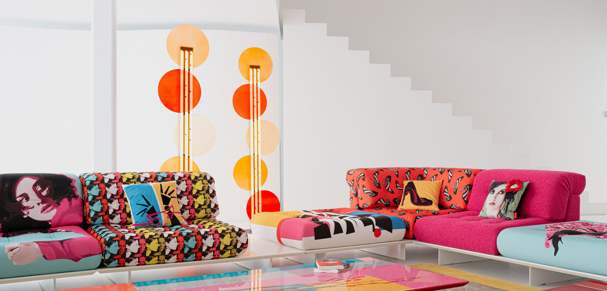 Confetti designed by Fabrice Berrux