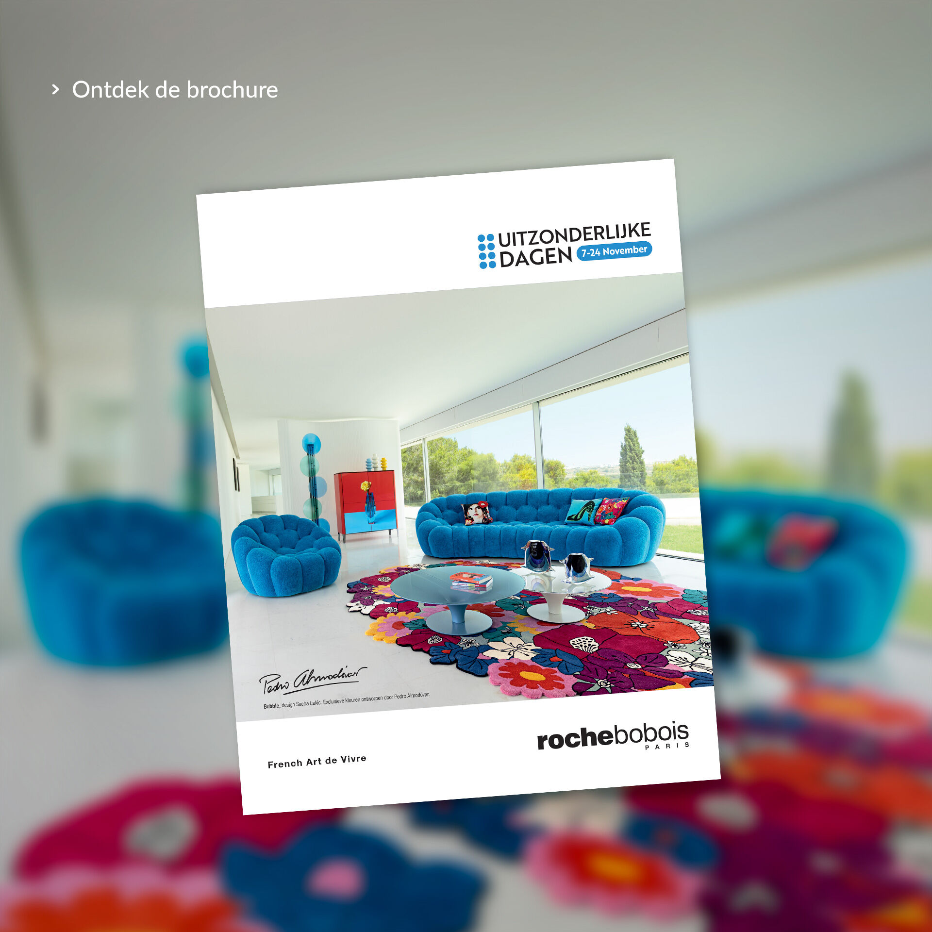 De Uitzonderlijke Dagen, tot 24 November. Ontdek de brochure.