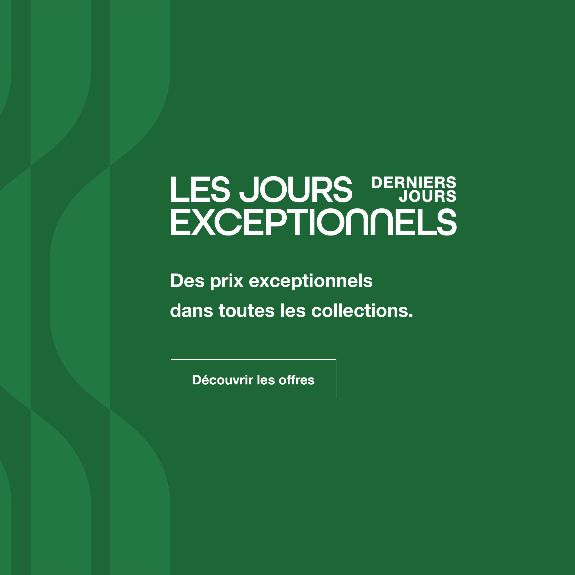 Les Jours Exceptionnels, jusqu'au 25 octobre
