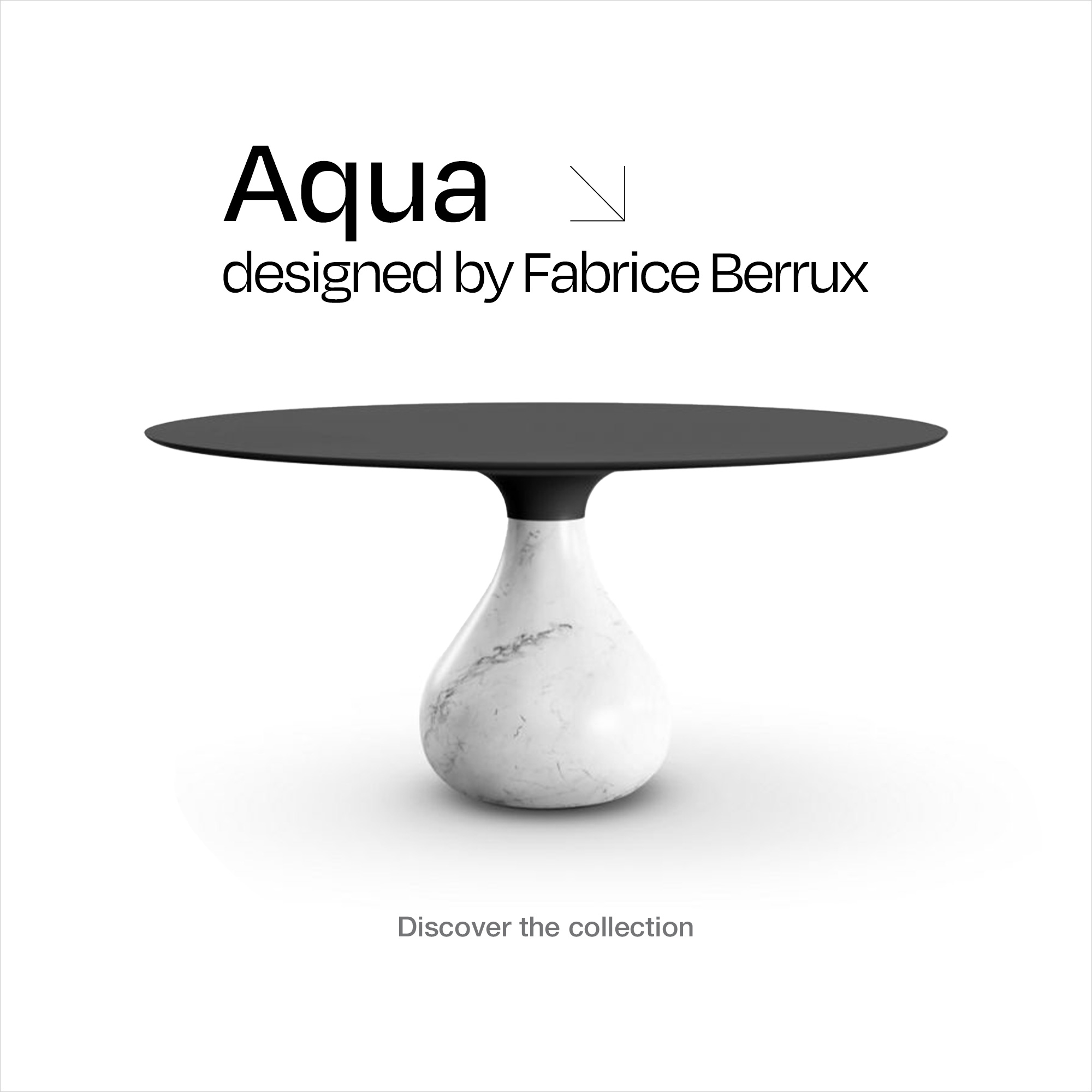 Aqua, designed by Fabrice Berrux. > Discover the collection