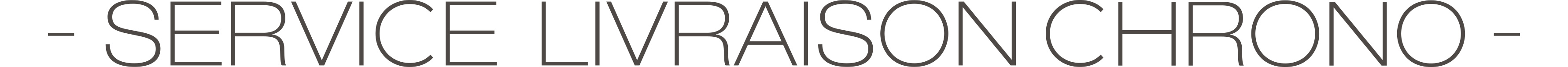 Service Livraison Chrono