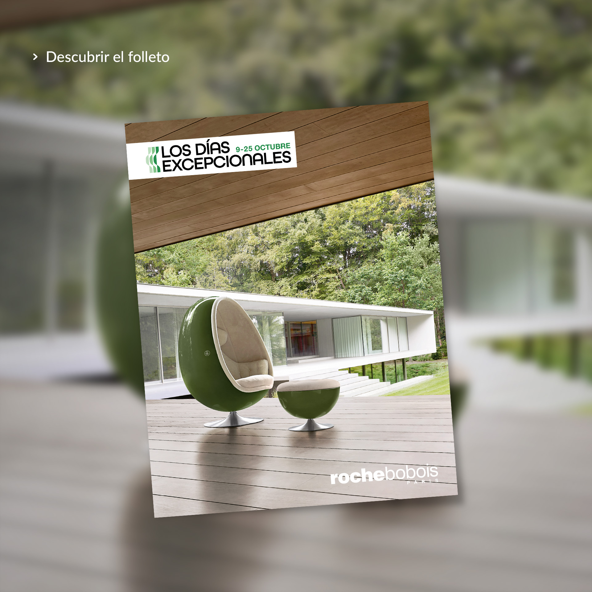 The Exceptional Days: from 9 to 25 October. Discover the brochure.