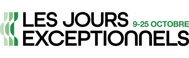 Les Jours Exceptionnels, jusqu'au 25 octobre