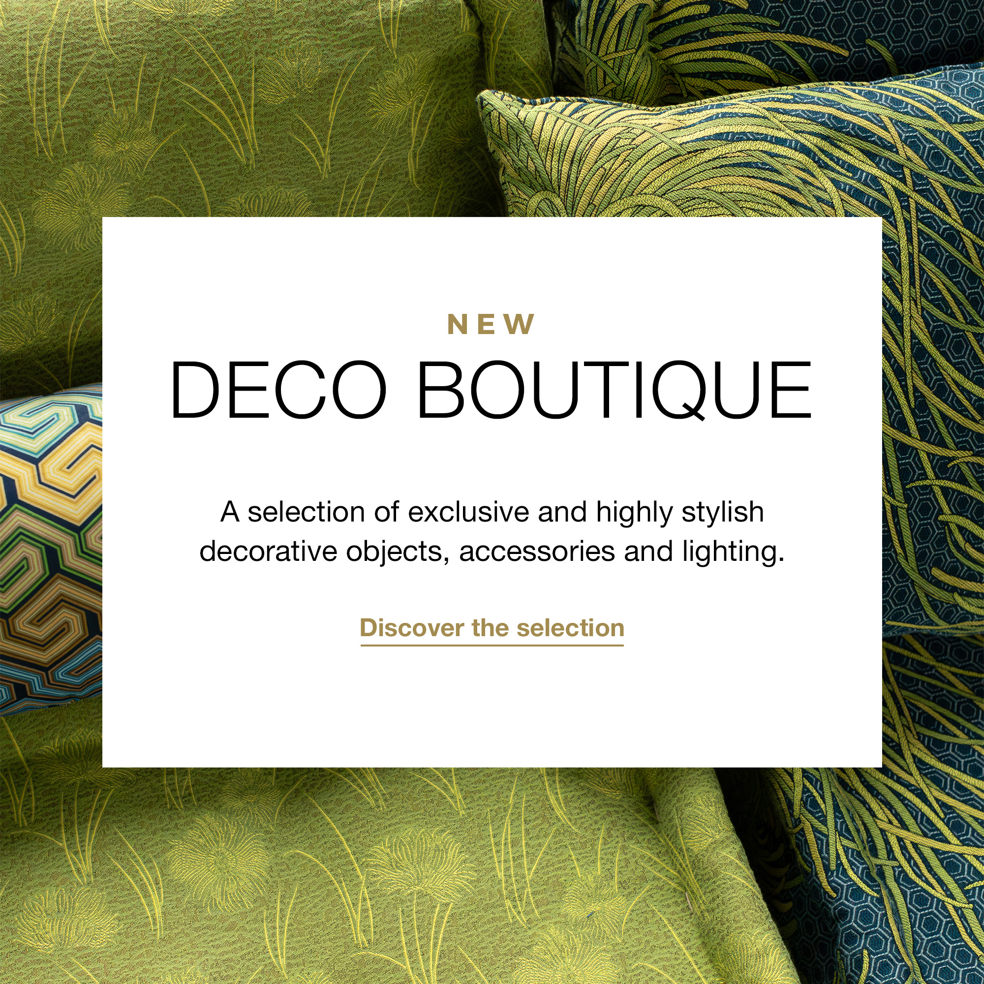 Ramadan Mubarak. A selection of exclusive and highly stylish decorative objects, accessories and lighting. > Discover the selection